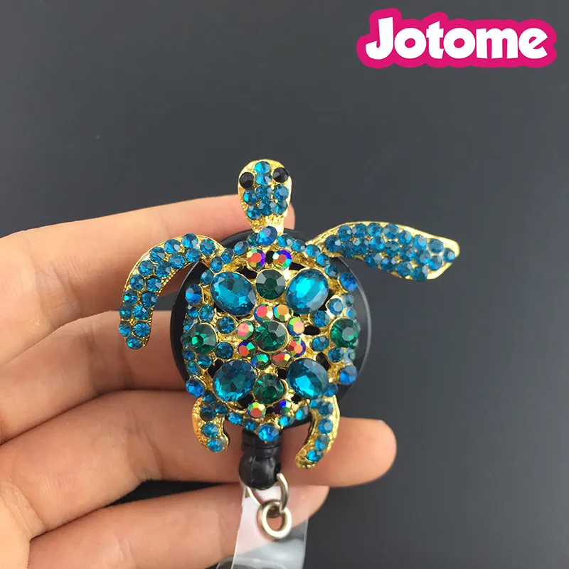 Green Sea Turtle Bling Retractable ID Badge Holder ReelNurse Badge  Retractable ID Badge Holder Name Tag3813433 From Haoweilai, $32.07