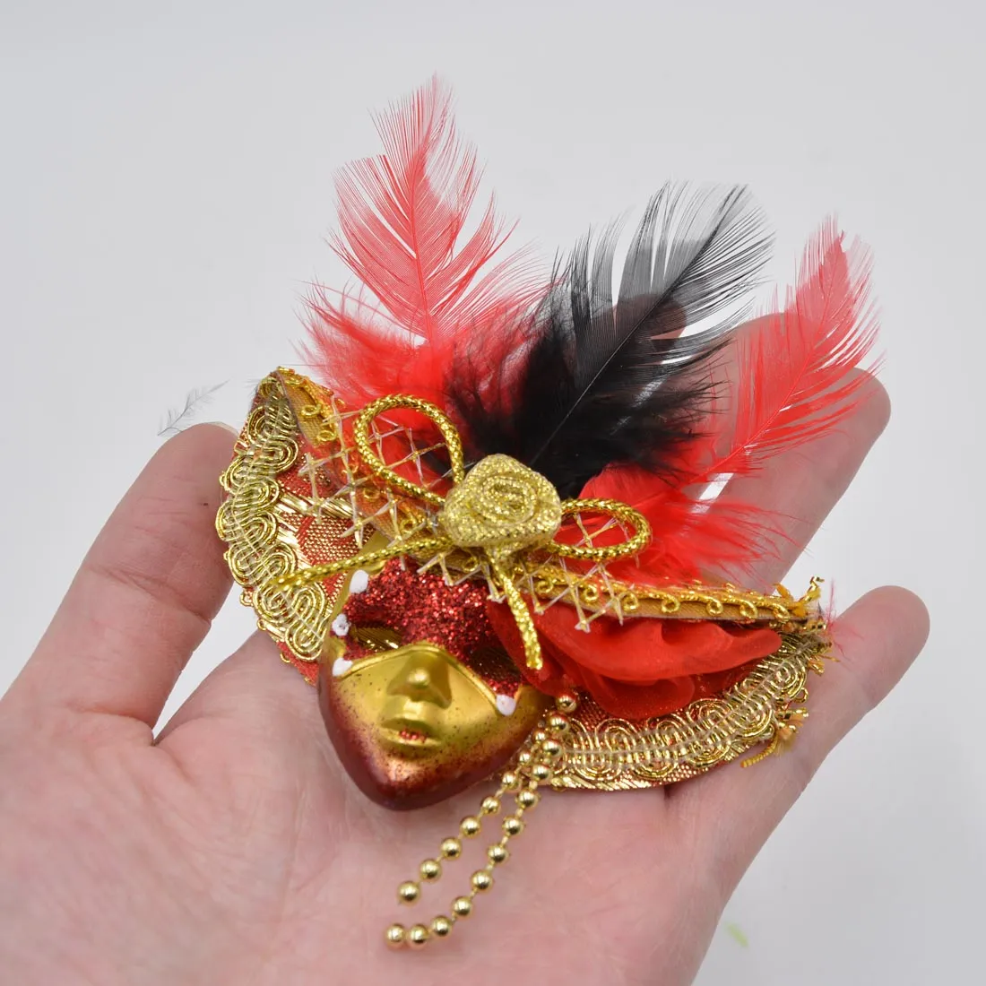 Adesivo magnete per frigorifero mini maschere mascherate Decorazione per feste Mardi Gras 12 pezzi Adesivo per note di lavagna veneziana di piccola bellezza