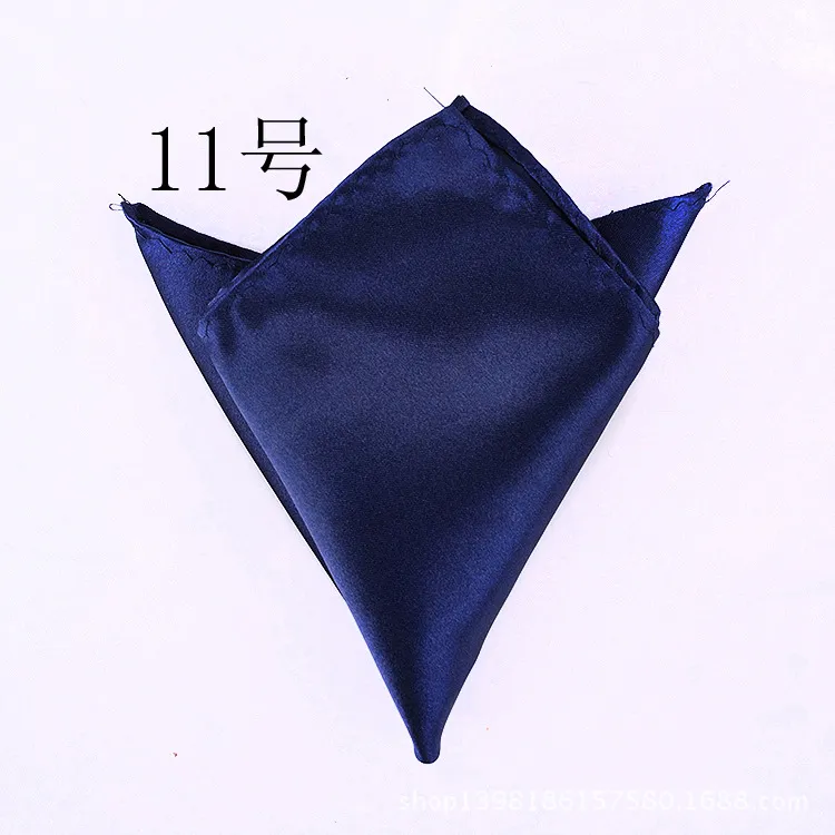 Fashion Mens formal wear suits pocket handkerchief solid color square handkerchiefs Solid Color Optional Multi-types DHL