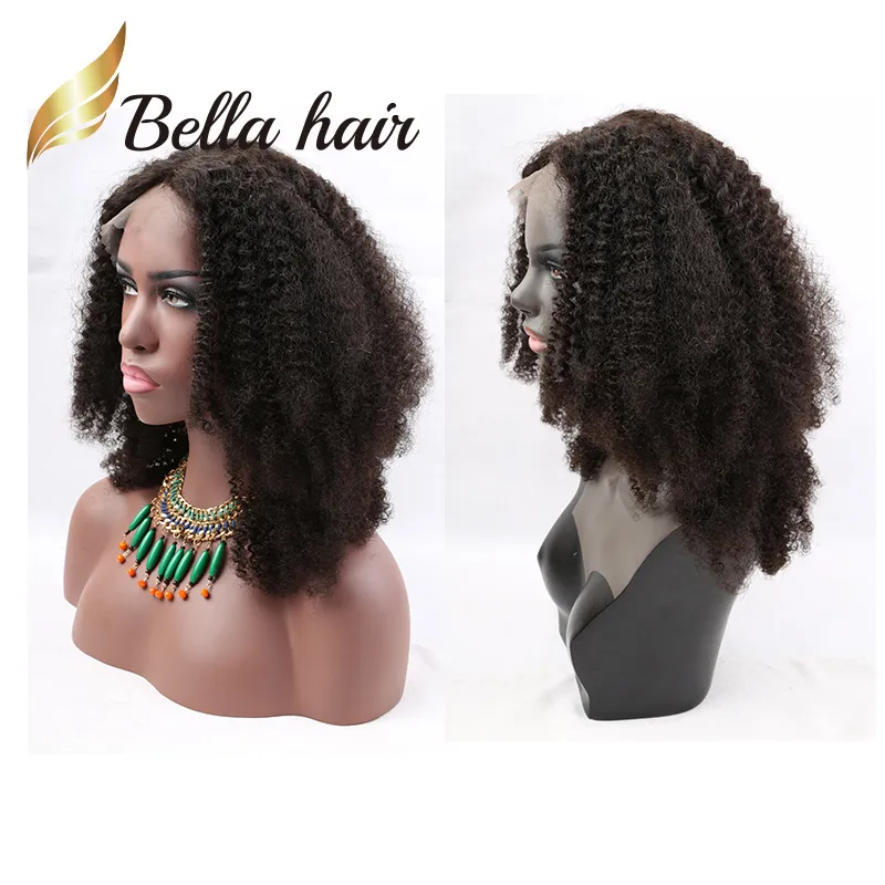 Peruca de renda completa de renda completa para mulheres negras para mulheres indianas de cor natural 100 Virgin Human Bella Hair Wigs London por atacado