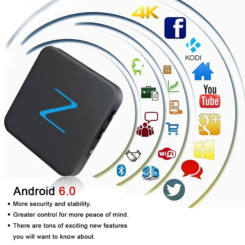 Z11 Pro Android 6.0 TV BOX 2GB 16GB Amlogic S905X Dual Wifi Quad Core Set  Top TV Box VS T95Z T95 X96 From Eyetouch, $40