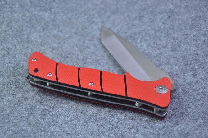جديد Floding سكين Survivla الصيد العملي زعنفة الطي سكين التكتيكية FAST OPEN سكين