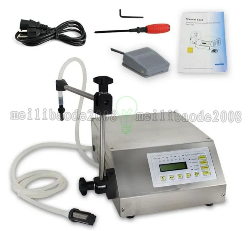 NEW 2-3500ml GFK-160 Small Portable Auto Digital Small Bottle Liquid Filling Machine FREE SHIPPING MYY