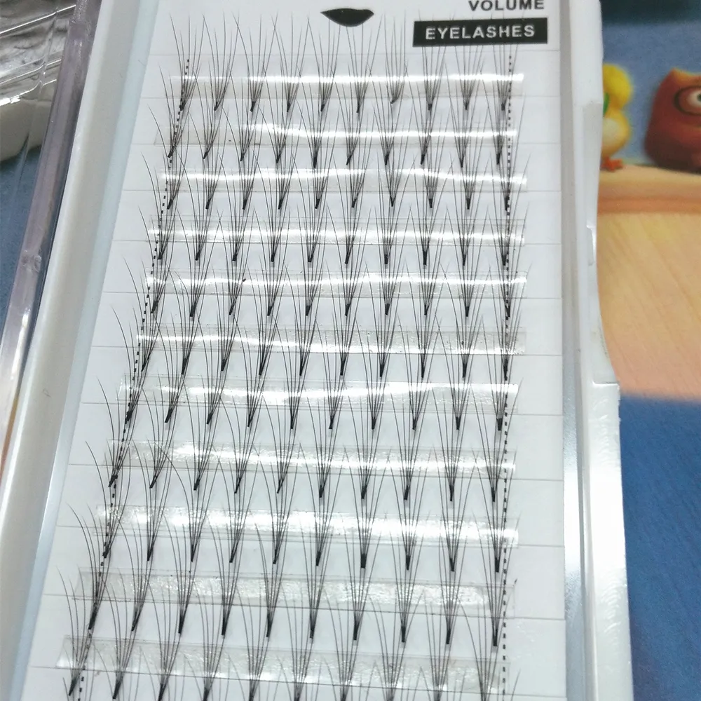 Top Korean lashes 9-15mm 5D False Eyelashes Extension 5D Lashes Lashes VOLUME Fans Flase Eyelashes Seashine