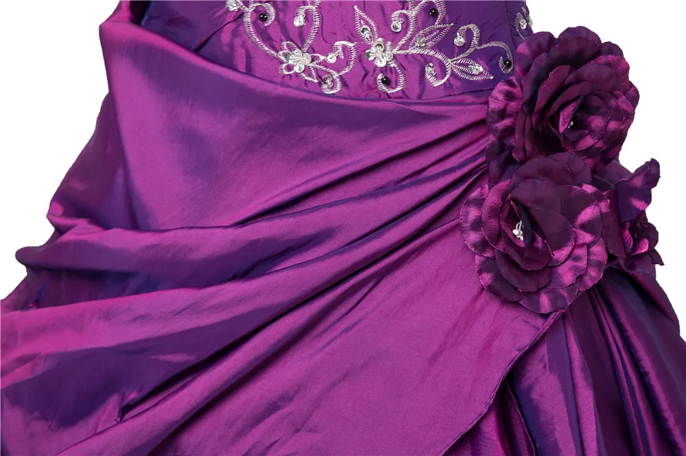 Nouveau stock élégant violet bleu royal robe de bal robes de Quinceanera 2017 cristaux de perles douce 16 robes pour 15 ans débutante G334w