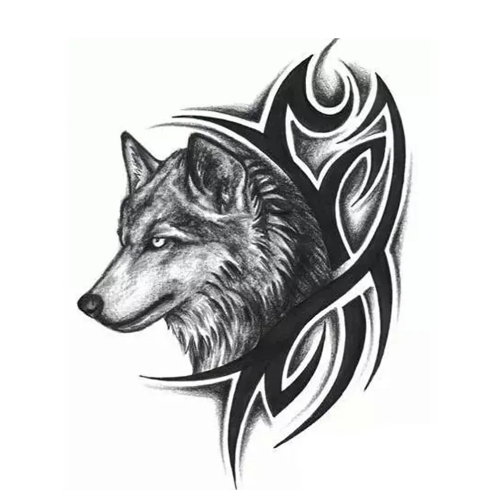 Al por mayor: Hombres Mujeres impermeables tatuajes temporales removibles al por mayor 1 PCS Fashion Body Al por mayor: Hombres Mujeres impermeables tatuajes temporales removibles al por mayor 1 PCS Fashion Body