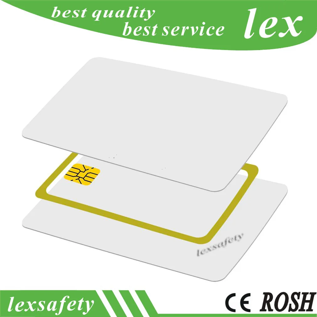 100pcs / lot 125kHz TK4100 / EM 4100 Kompatible leere RF ID-Karte dünne PVC-RFID-weiße Karte