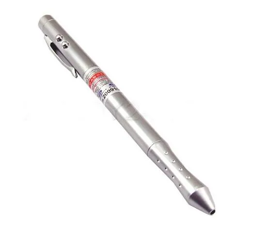 lot 4 In1 Presentatie Laser Pointer Ball Pen PDA Stylus Pen Led Light Laser Pen 00012504369