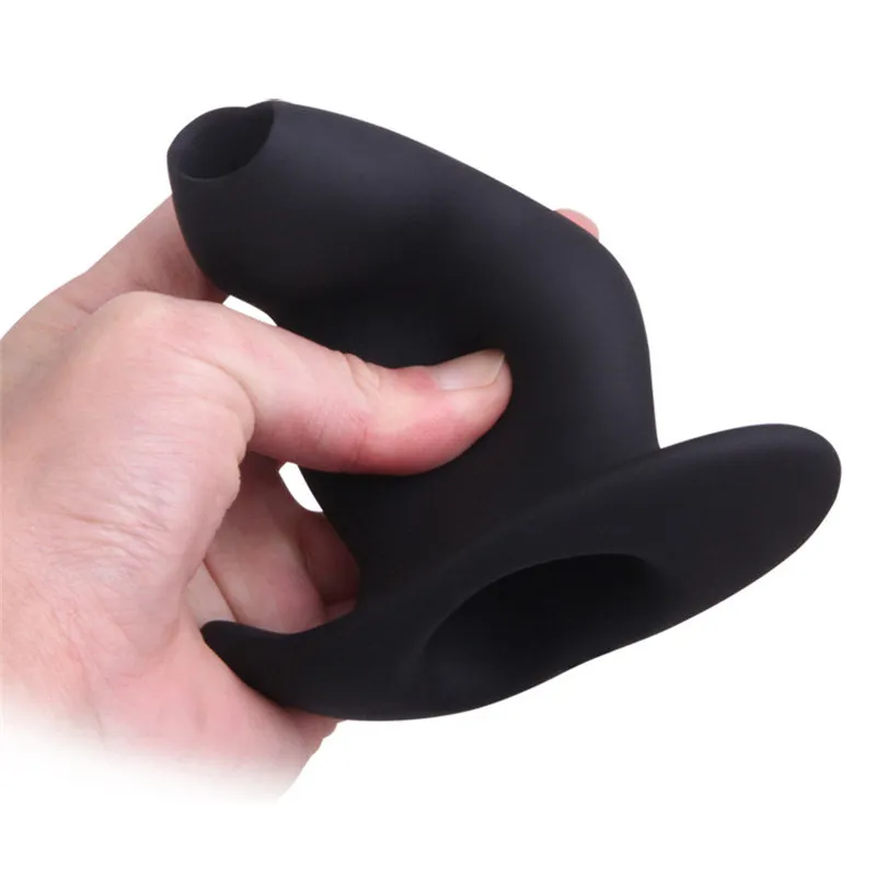 0701 Silicone Anal Plugs Hollow Butt Plug With... From Zhengrui09, $4.19