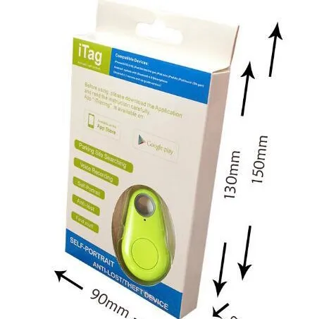 Mini GPS Tracker Draadloze sleutelzoeker Alarm 8G Tweeweg Artikelzoeker voor kinderen, huisdieren, ouderen, portefeuilles, auto's, telefoon retailpakket