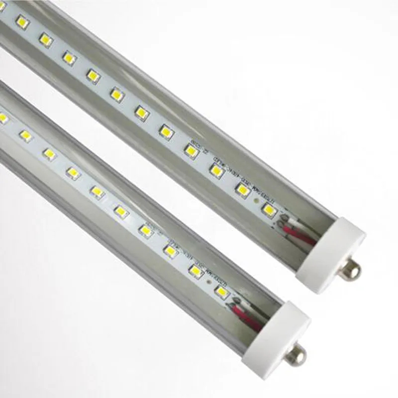 8 fot LED 8FT Single Pin T8 FA8 Single Pin LED Tube Lights 45W 4800LM LED Fluorescerande rörlampor 85-265V