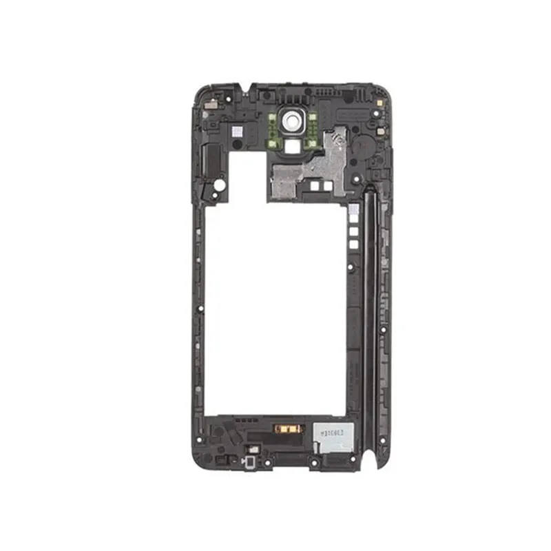 100% OEM para Samsung Galaxy Note 3 N9005 Back Quadro Médio Cobertura traseira com a substituição da lente do painel da câmera