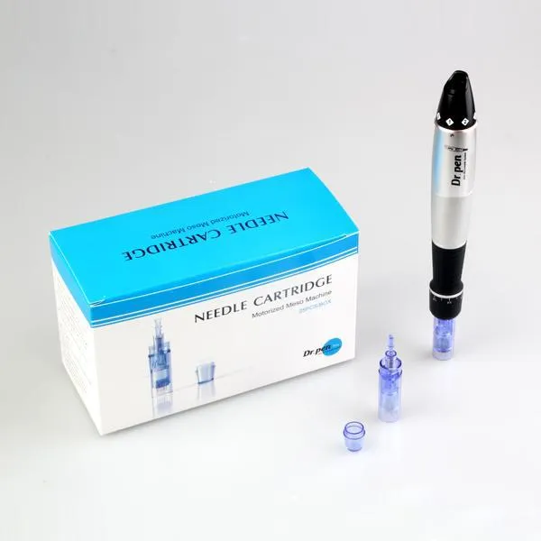 Meilleur stylo microneedling stylo roller derma stylo Derma Microneedle avec cartouche de 50 aiguilles