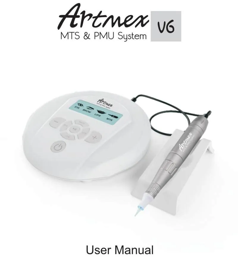 دروبشيبينغ dhl مجانا artmex V6-1 ديرما القلم السيارات نظام microneedle تعديل إبرة أطوال 0.25 ملليمتر -3.0 ملليمتر الكهربائية ديرمبن ختم السيارات