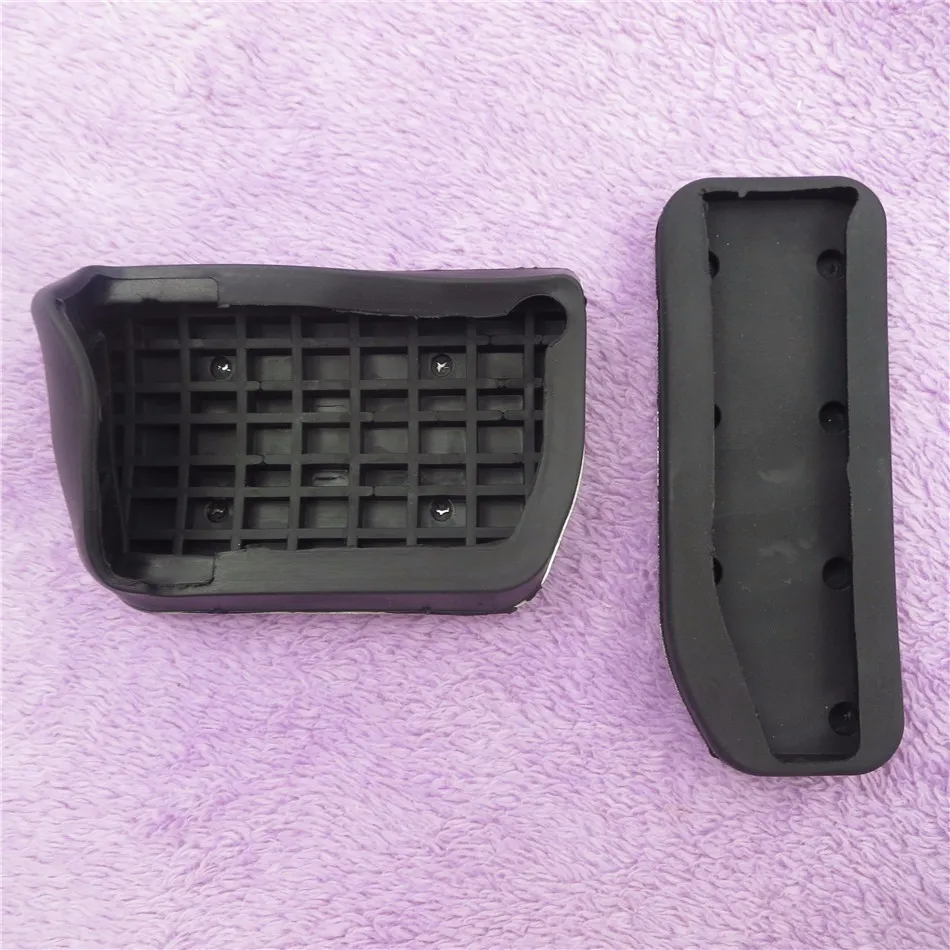 High Quality Accelerator Brake Foot Rest Pedal Pads For Range Rover Evoque ATCar Styling NonSlip Fuel Gas Pedal Covers7603159