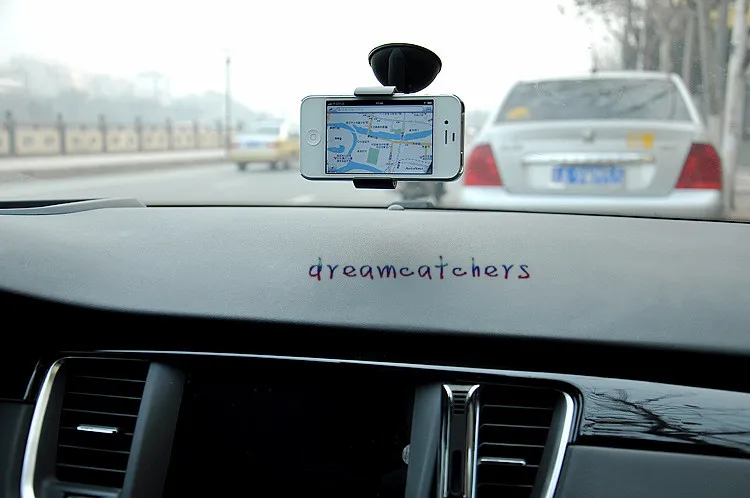 Supporto staffa a clip con supporto a ventosa supporto universale parabrezza girevole auto iPhone 7 Samsung S7 LG GPS cellulare