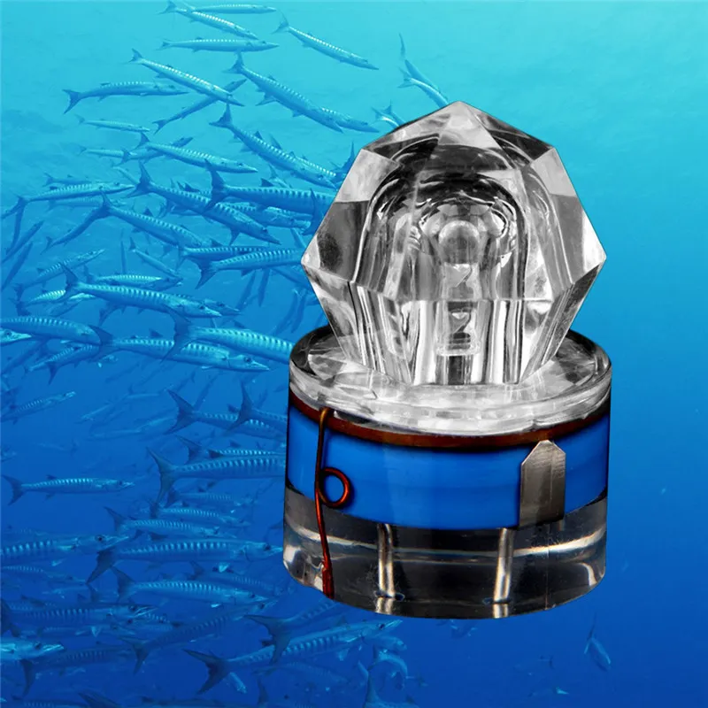 300 Uds es estilo diamante LED gota profunda pesca submarina luz intermitente cebo de pesca nocturna señuelo lámpara sumergible calamar estroboscópico