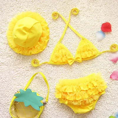 kids swimwear girls three pieces child swimsuit with ruffle mermaid tails for children bikini baby girl little girls swim suits6353964