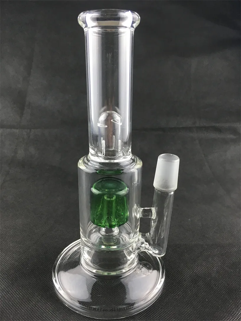 Hookah Tall Glasbägare Bong Straight Bottom Nice Recycler, Carta 14mm Bowl Quartz Banger