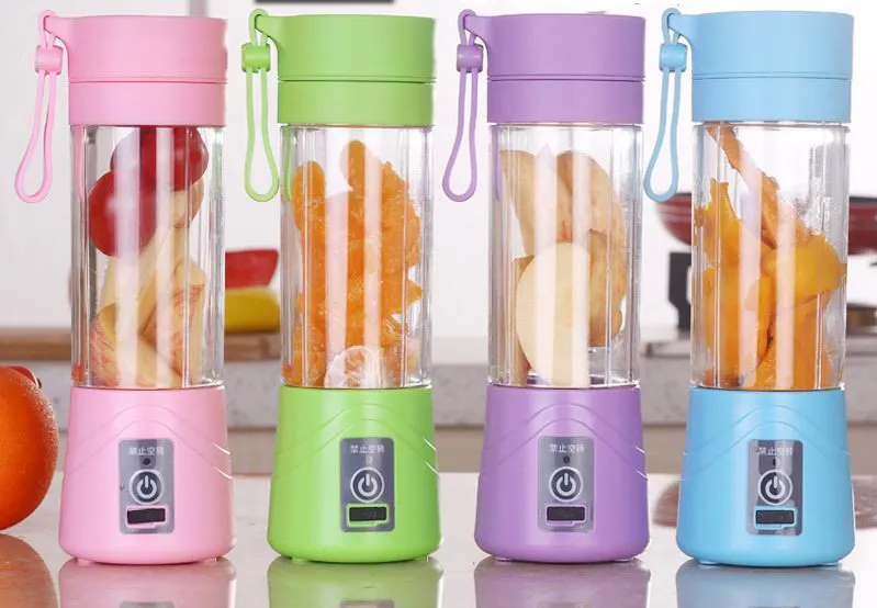 Electric Fruit Juicer Handhållen smoothie Maker Blender Bottle Juice Cup Kök Apparater av bärbar personlig person