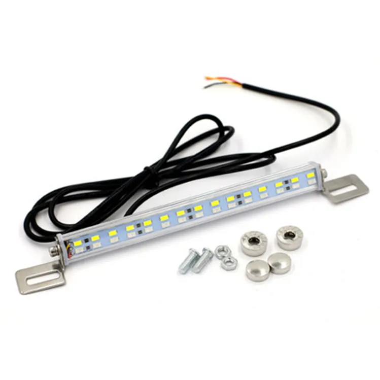 補助ブレーキライトカーバックナンバープレートライトホワイトテールリアリバースバーストップランプ30 LED 5730 SMD DC 12V 15Wすべての車用