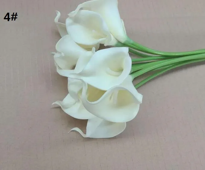 New Arrival Calla Lily Dekoracji Kwiat Sztuczny Kwiat Bukiet Bukiet Ślubny Party Wedding Flower Craft G396