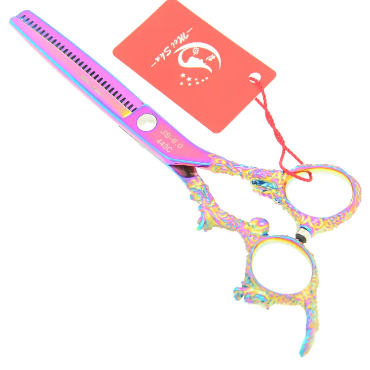 6.0inch Meisha Hair Shearning Shears Tesouras Berber Scissors JP440Cヘアカットはさみの理髪はさみの美容ツール、HA0267