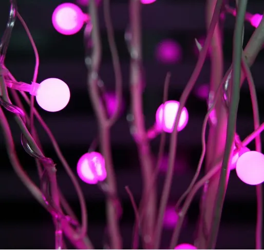 25 gałęzi drzewa wiśniowego LED LANTERNS Ball Ślubne Materiały ślubne Wesele Layout Bar Party Uroczysty Party Dekoracja AC 110V-220V