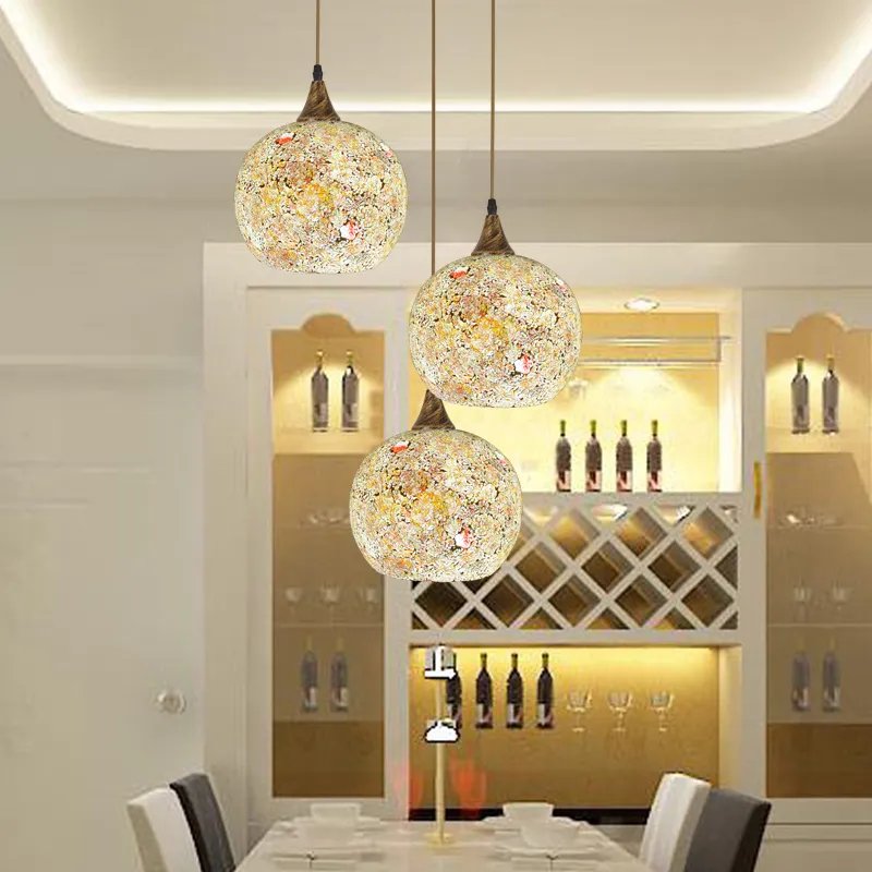 Modern Southeast Asia Bohemia Mediterranean Restaurant corridor porch chandelier mirror headlight mosaic