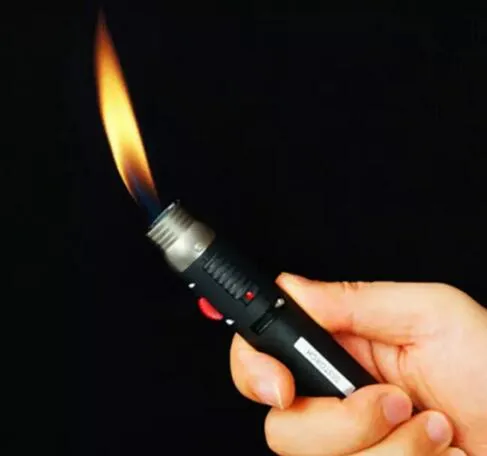 super mini jet flame penna butane gas lättare ärlig 503 penna stil fackla vindtäta svetsning lödning tändare