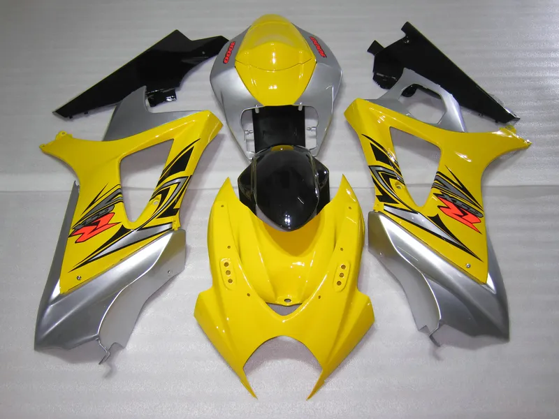 Injection molding 100% kit for Suzuki GSXR1000 05 06 yellow black fairings set GSXR1000 2005 2006 OT32