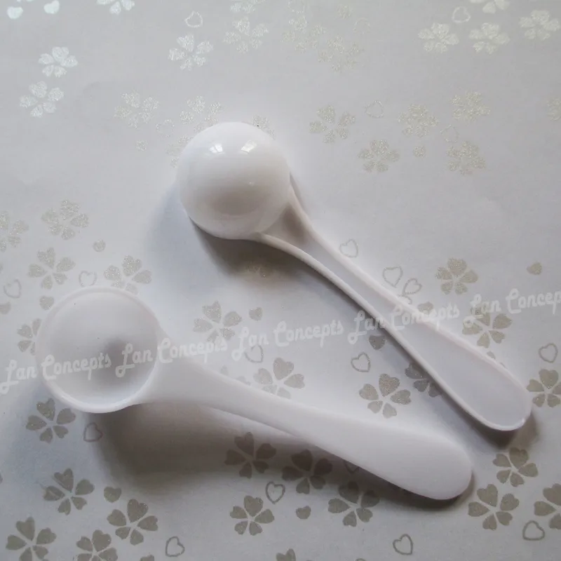 2 5 Gram 5ML PP Spoon 2 5g Plastic Measuring Scoop For Medical Milk Powder  Liquid 95x25x17mm219c From Khnj289, $20.42
