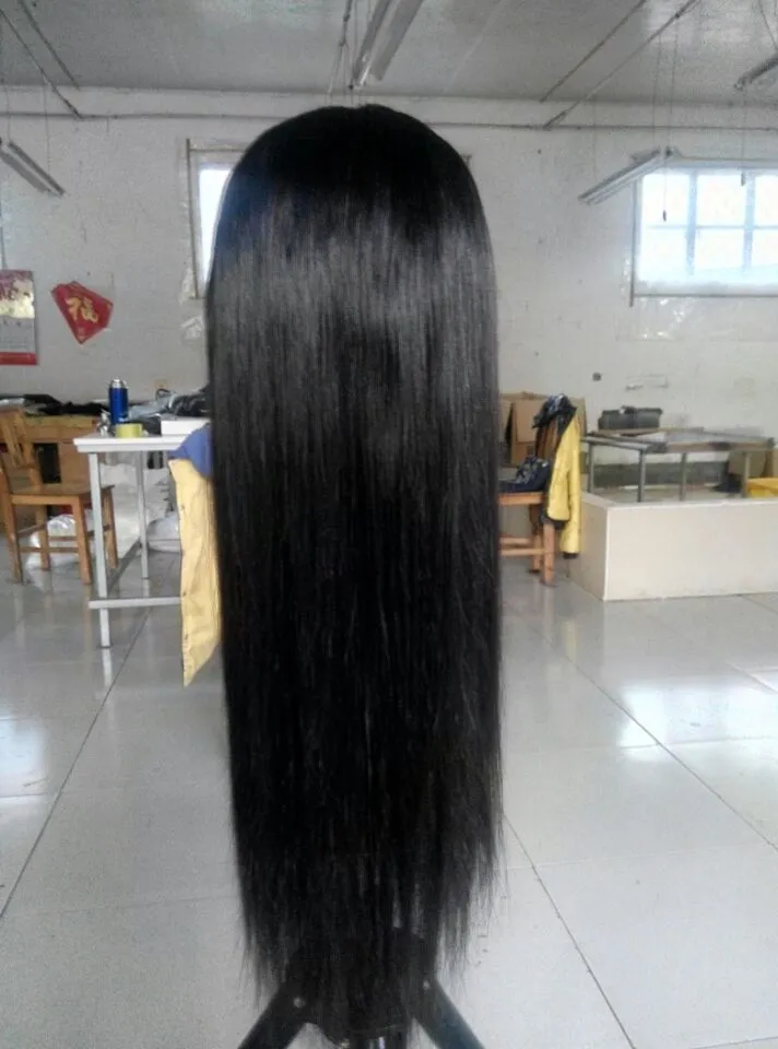 Brazylijski Human Virgin Hair Extensions Nieprzetworzone Wiązki proste Partyjne Najlepsza Jakość Uwagi 3