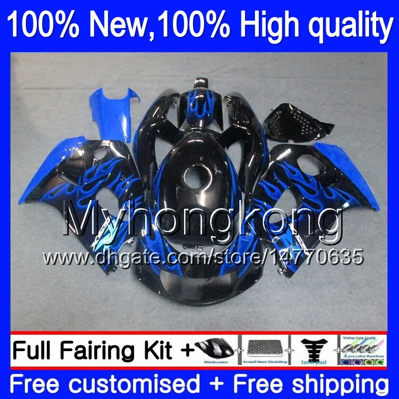 Body 23Colors Bodywork For SUZUKI Blue SRAD GSXR600 96 97 98 99 00 GSXR-600 5XH55 GSXR 600 750 GSXR750 1996 1997 1998 1999 2000 Fairing kit