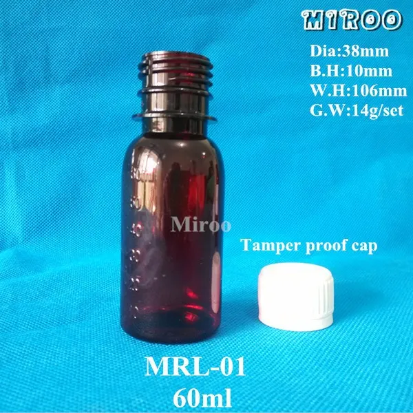 60ml pet liquid bottle 