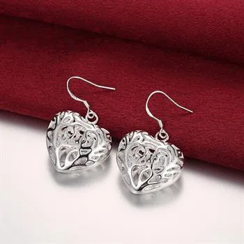 Regalo di Natale più basso 925 Orecchini in argento sterling E0751734519