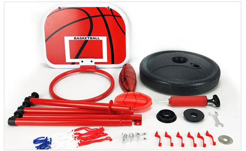 HEIßER Kinder Basketball Stehen 150 CM Kinder Outdoor Einstellbare Basketball Sport Set Kit Kostenloser Versand