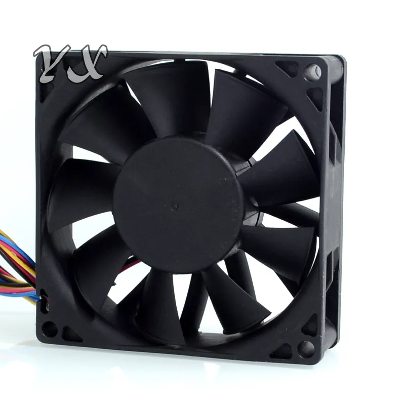 Ny MGT8012UB-W25 8025 12V 0.66A Fan Dual Ball Wind Chassis Power för Yong Li 80 * 80 * 25mm