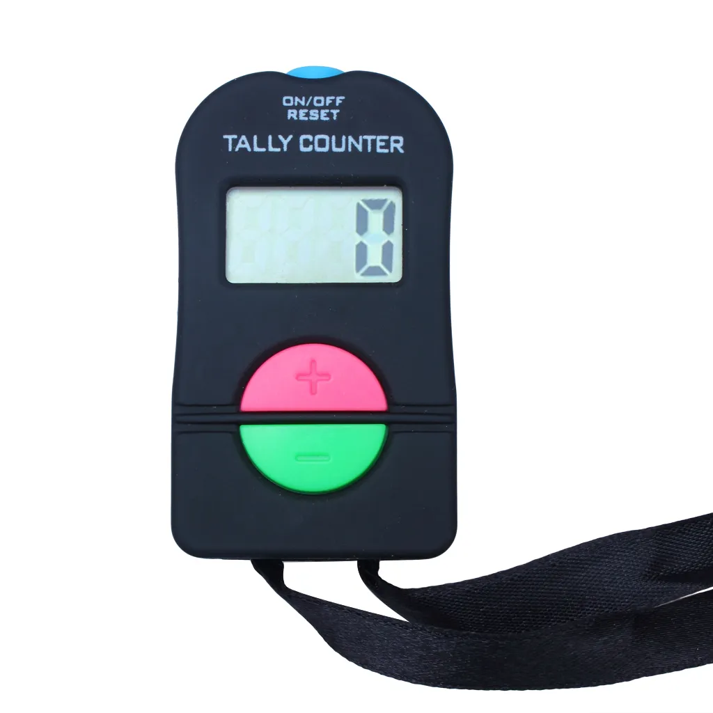 5PCS Hand Held Electronic Digital Tally Counter Clicker Security Sports Gym School ADD/SUBTRACT MODEL Hot Sale