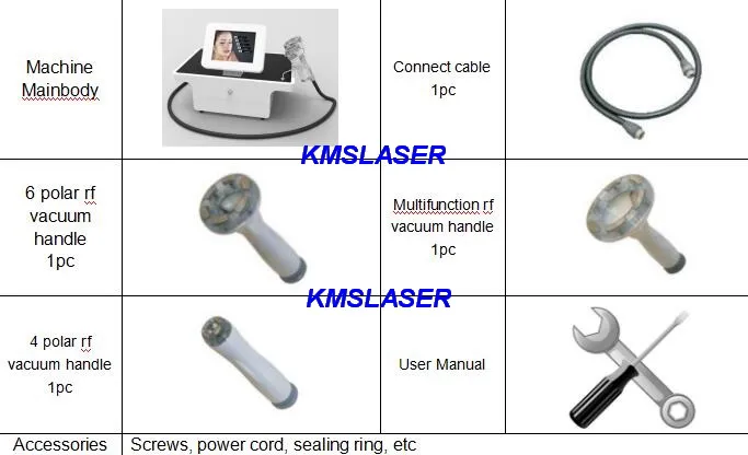 Koreanska Ny teknik Magic Line Vacuum RF Bio 3 Färger LED Light Skin Lifting Viktminskning Spa Machine