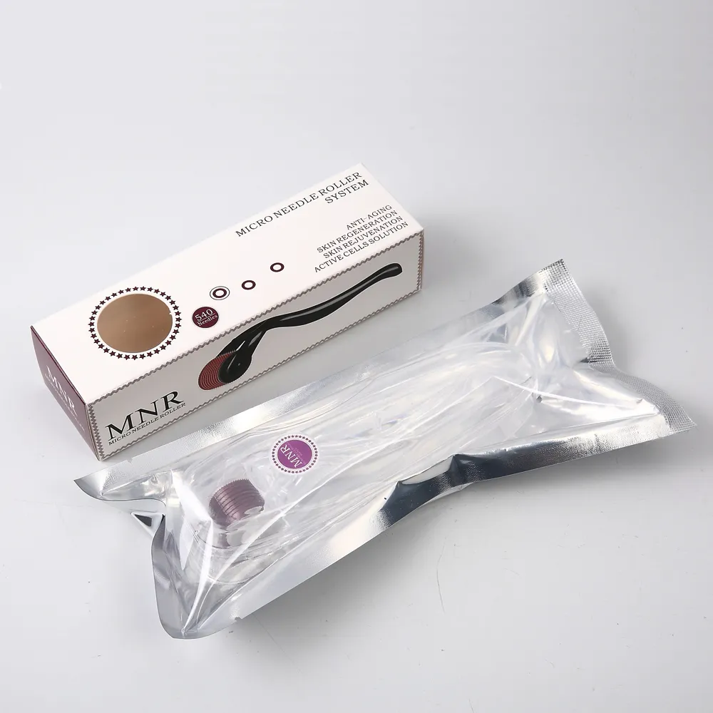 Jxbeauty 0.5mm 1.0mm 1.5mm 2.0mm 540 aiguilles Derma Micro aiguille rouleau de peau thérapie dermatologique Microneedle Dermaroller