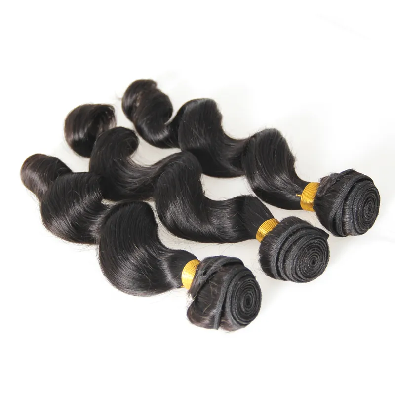 Natural Color Brazilian Loose Wave 300g Human Hair Bundles Human hair bundles