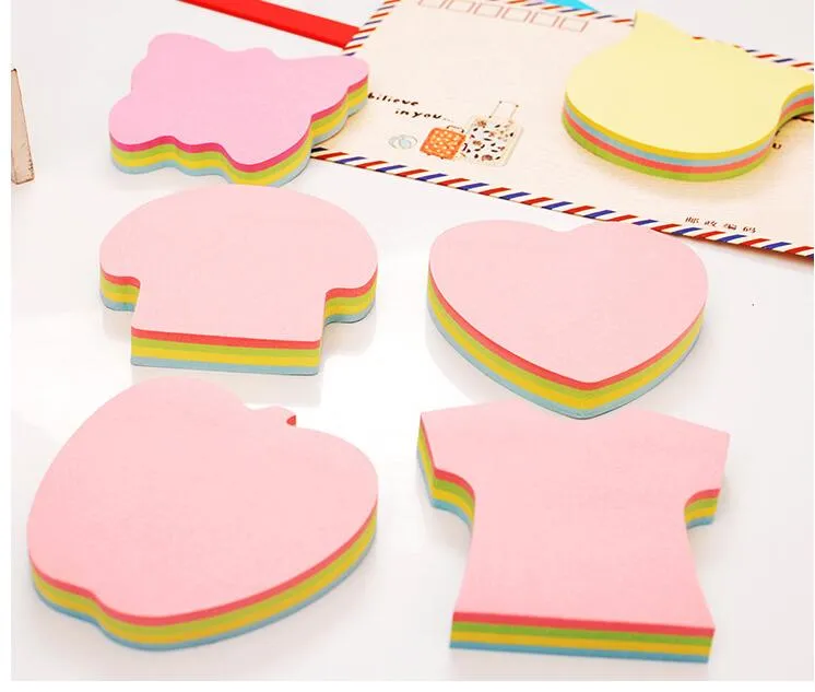 office school post notes Memo Pad Memopad 100pages Sticky Note Sticker Removeable Message Post Notebook Notepad notes pad Various Colors