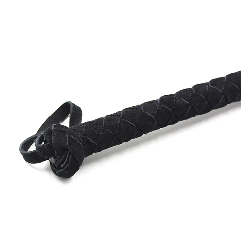 Frusta in vera pelle Flogger Ass Sculacciata Bondage Schiavo nel gioco adulti coppie Fetish Sex Toys donne e uomini 108 CM8148934