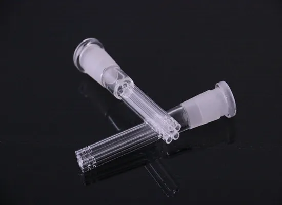 Hookahs Manufacturer G.O.G downstem 14-18 female 3" glass five arms percolater Lo Pro Diffused