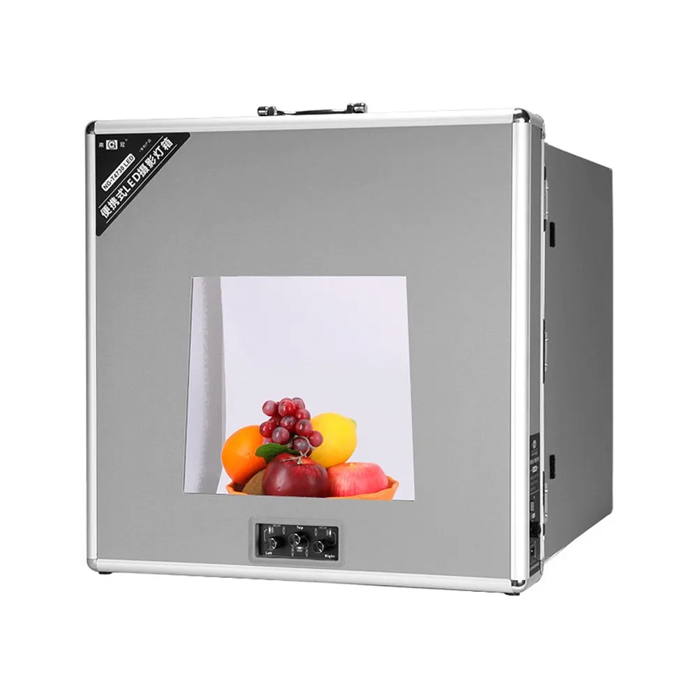 47 * 47cm Nanguang NG-T4730 Składane fotografii LED Photo Studio Video Lighting Namiot Profesjonalny Portable LED Softbox Box Set 110 V 220 V