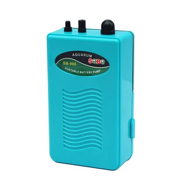 SB980 Backup portatile Backup Pompa del serbatoio del pesce aeratore Oxygen3010448