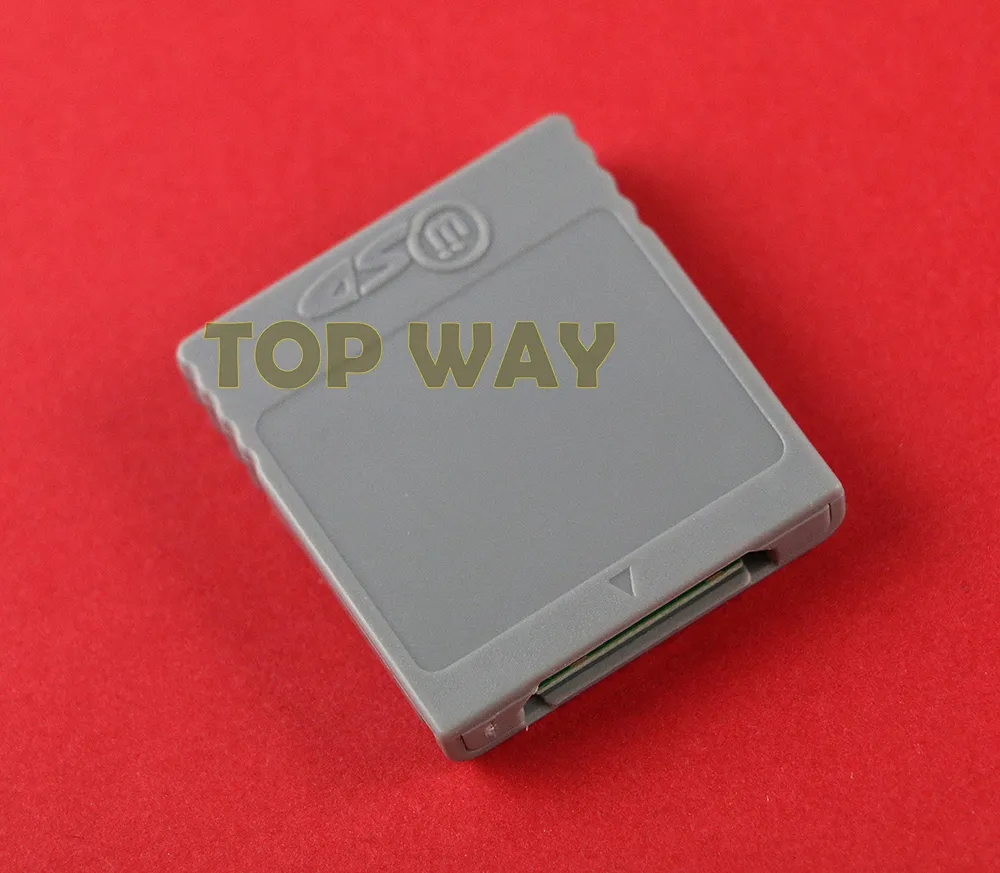 SD Flash WISD Speicherkarte für Wii Adapter Konverter Adapter Kartenleser für Wii GC GameCube Spielkonsole2785