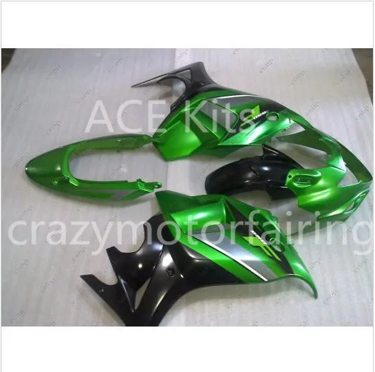 3 regalo Nuovo kit carenatura moto ABS caldo 100% adatto GSX650 F 2008 2012 GSX650F GSX650 08 12 verde nero ASV6