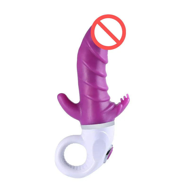 Brinquedo sexual para masturbação feminina G Vibradores de manto Rabbit Mulher Dildo Triplo Estimulação
